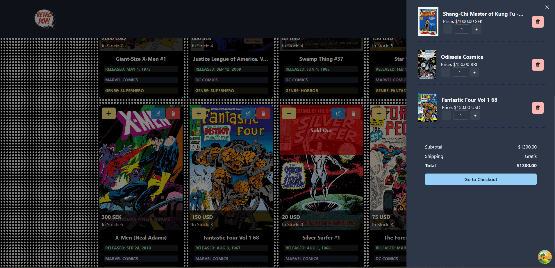 Next.js Comic Book Search, Marketplace, and Community Platform